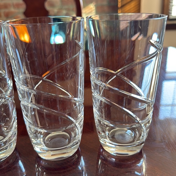 Discontinued Lenox Adorn Signature Highball Glass Set of 4 - Picture 4 of 10